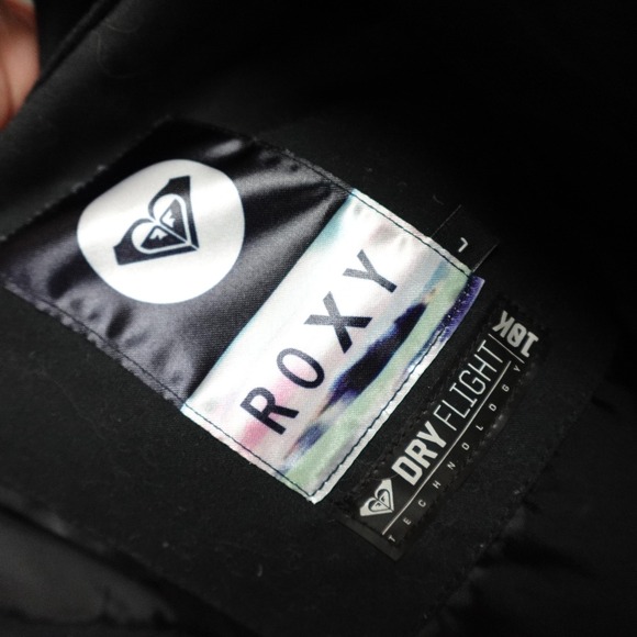 Roxy DryFlight Snow Pants Womens 28 Black Insulated Waterproof Ski Snowboard - Picture 4 of 10